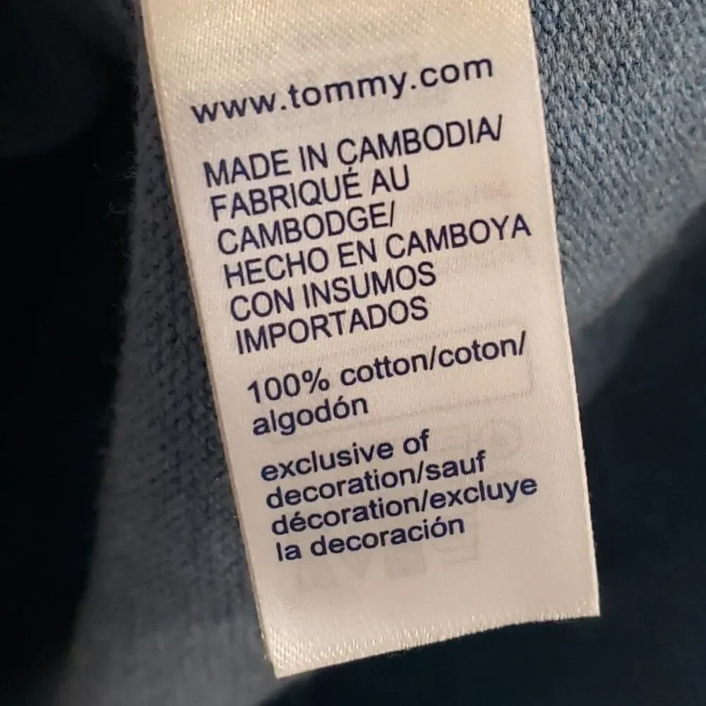 Tommy Hilfiger Men's Premium Cotton V-neck Sweater, Size XL
